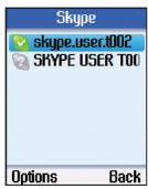 BELKIN TELEPHONE INTERNET DE BUREAU POUR SKYPE - Envoyer un message vocal - 1