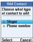 BELKIN TELEPHONE INTERNET DE BUREAU POUR SKYPE - Ajouter un contact - 4