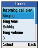 BELKIN TELEPHONE INTERNET DE BUREAU POUR SKYPE - Réglage des sonneries - 1