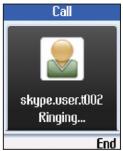 BELKIN TELEPHONE INTERNET DE BUREAU POUR SKYPE - Appeler un contact Skype - 3