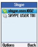 BELKIN TELEPHONE INTERNET DE BUREAU POUR SKYPE - Appeler un contact Skype - 1