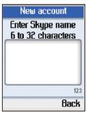 BELKIN TELEPHONE INTERNET DE BUREAU POUR SKYPE - Création d'un nouveau compte - 2