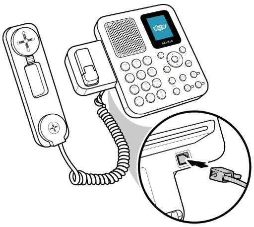 BELKIN TELEPHONE INTERNET DE BUREAU POUR SKYPE - Contenu du coffret - 4