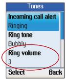 BELKIN TELEPHONE INTERNET DE BUREAU POUR SKYPE - Volume de la sonnerie - 1