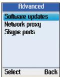 BELKIN TELEPHONE INTERNET DE BUREAU POUR SKYPE - Mises à jour du logiciel - 1