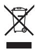 VOX AD50VT-XL - Notice concerning l'élimination du produit (UE seulement) - 1