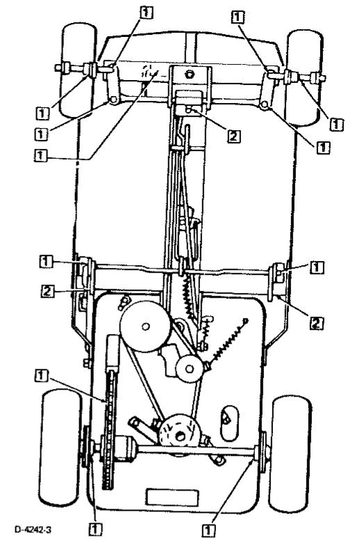 MURRAY TONDEUSE AUTOPORTEE  30 POUCES MODELE 81-30351 - VÉRIFICATION DE LA BATTERIE. - 2