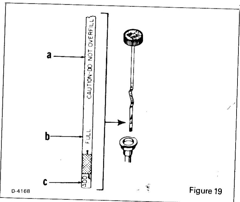 MURRAY TONDEUSE AUTOPORTEE  30 POUCES MODELE 81-30351 - NE PAS CONTROLER LE NIVEAU D'HUILE PENDANT QUE LE MOTEUR EST EN MARCHE. - 2