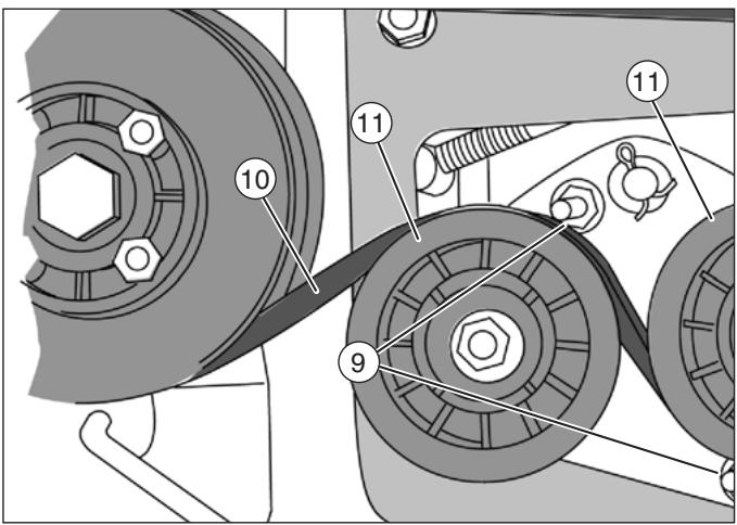 MURRAY 465618X51 - Remplacement de la courroie de transmission de mouvement - 3
