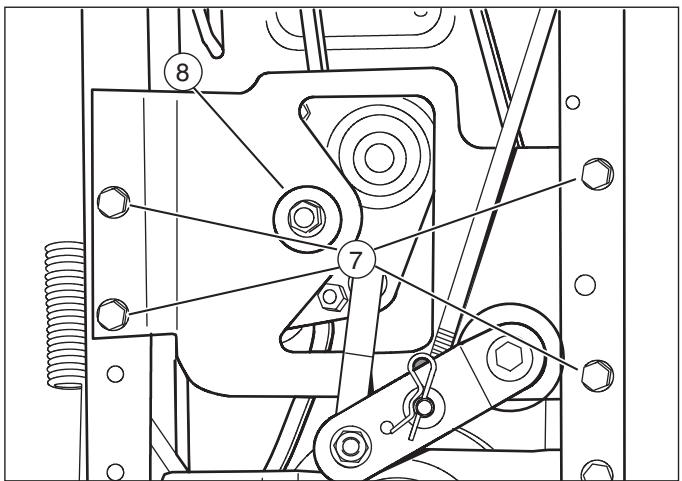 MURRAY 465618X51 - Rimozione della cinghia di trasmissione del motore - 2