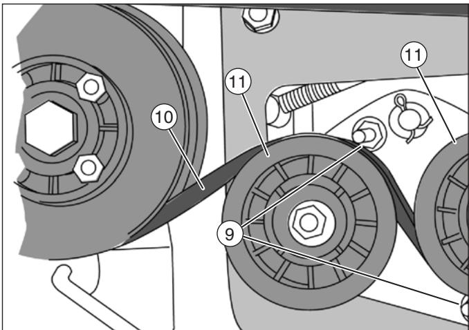 MURRAY 465618X51 - Entfernen des Motor-Treibriemens - 3