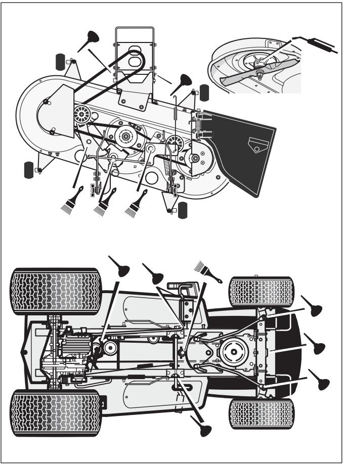 MURRAY 465618X51 - Punti di lubrificazione - 2