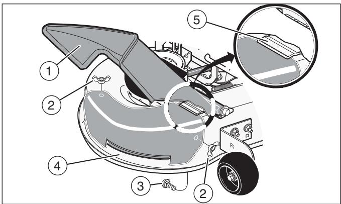 MURRAY 465618X51 - Entfernen des Mulcher-Schlegels - 1