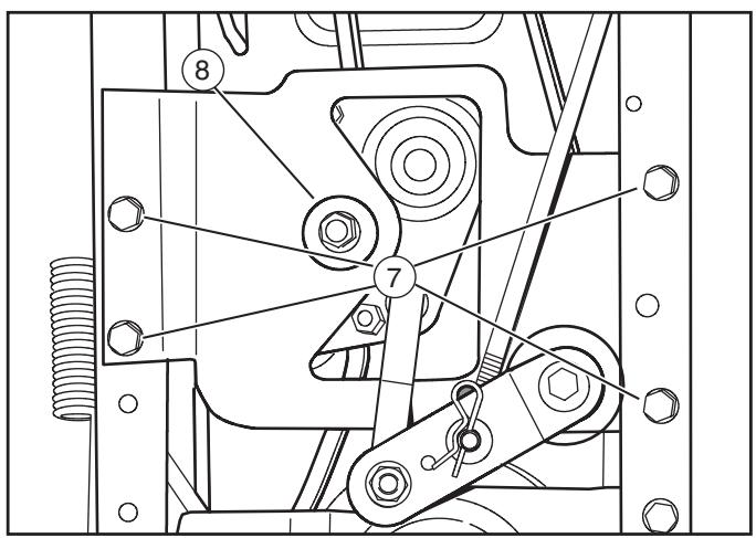 MURRAY 465618X51 - De aandrijfrem van de motor verwijderen - 2