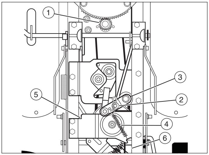 MURRAY 465618X51 - Rimozione della cinghia di trasmissione del motore - 1