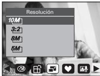 Resolución 10M 3:2 8M 5M