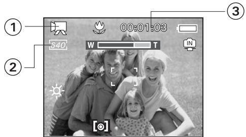00:01:03 640 W T ① ② ③