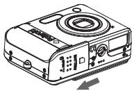 POLAROID I1032 - Insertion de la carte SD - 1