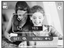 YES SET: MENU: ← 2005.01/10.11