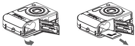 POLAROID I1032 - Retrait de la carte SD - 1