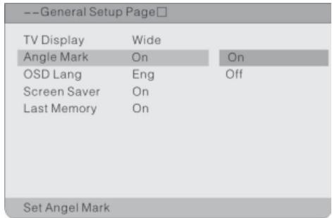 POLAROID PDU-0733 - GENERAL SETUP (configuration générale) - 2