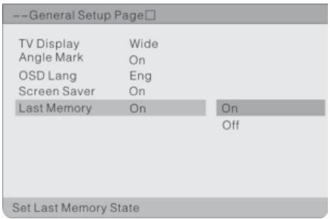 POLAROID PDU-0733 - GENERAL SETUP (configuration générale) - 2