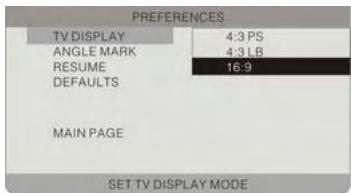 POLAROID PDU-0832DS - Preférences - 1