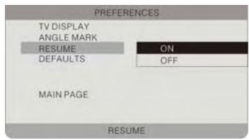 POLAROID PDU-0832DS - PREFERENCES (suite) - 1