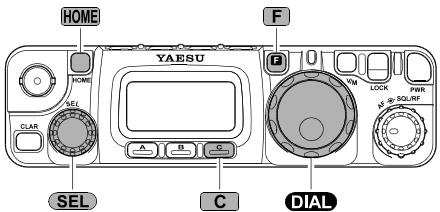 YAESU FT-817ND - Emploi du menu - 2