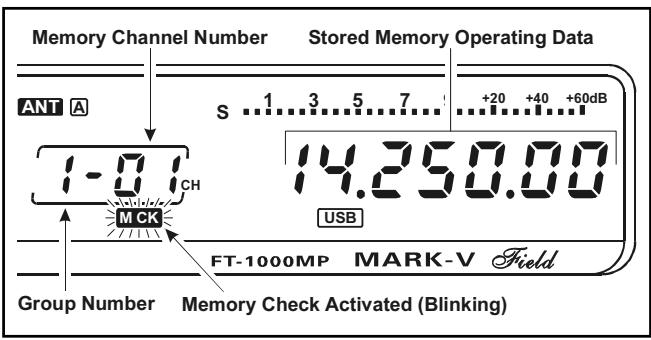YAESU MARK-V FT-1000MP FIELD - VÉRIFICATION DE MÉMOIRE - 1