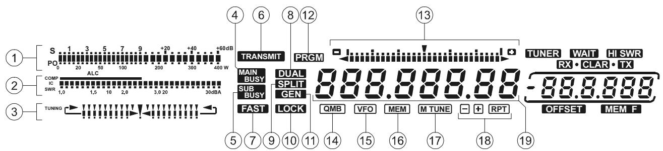 YAESU MARK-V FT-1000MP FIELD - ⑤ BANDWIDTH (NOR/NAR1/NAR2) - 1