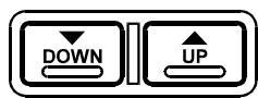 YAESU MARK-V FT-1000MP FIELD - Touches UP/DOWN du Panneau Avant - 1