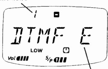 YAESU VX-1R - ComposteurDTMF - 2
