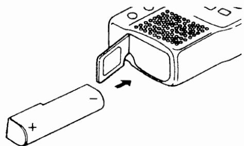 YAESU VX-1R - Installation du Pack Batterie FNB-52LI - 2