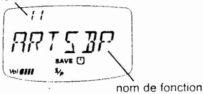 YAESU VX-1R - Semettre enmode menu - 1