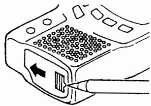 YAESU VX-1R - Installation du Pack Batterie FNB-52LI - 1