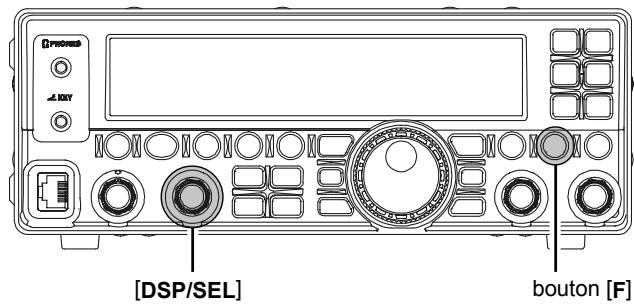 YAESU FT-450 - EMPLOI DU MENU - 1