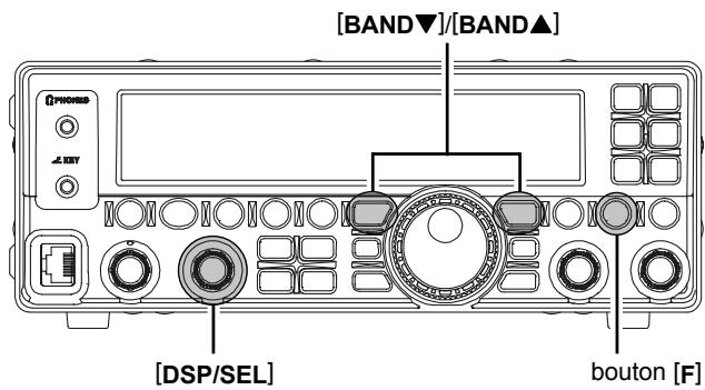 YAESU FT-450 - EMPLOI DE "MY BANDS" - 1