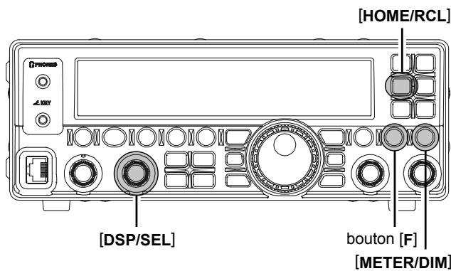 YAESU FT-450 - RéGLAGE DU DÉLAI DE RETOMBEE CW - 2