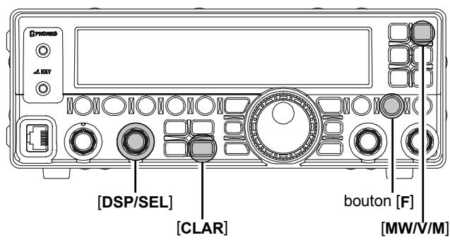 YAESU FT-450 - RéGLAGE MÉMOIRE - 1