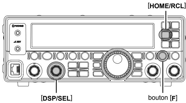 YAESU FT-450 - RéGLAGE DU POIDS DU MANIPULATEUR RATIO (POINT/TRAIT) - 1