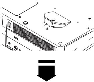SANYO PLV-Z5 - Dans quel orifice engager le bec? - 2