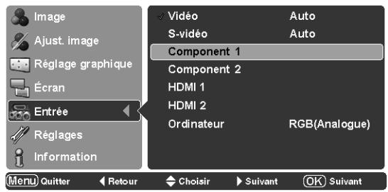 SANYO PLV-Z5 - Component 1 ou Component 2 - 3