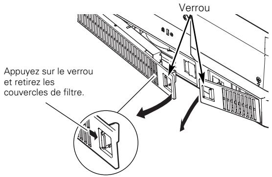 SANYO PLV-Z5 - Nettoyage des filtres à air 1 et 2 - 2