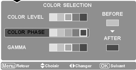 SANYO PLV-Z5 - COLOR SELECTION - 3