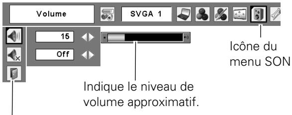 SANYO PLC-XU101 - Menu son - 1