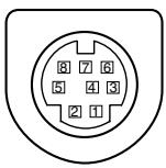 SANYO PLC-XU101 - Connecteur service PORT - 1