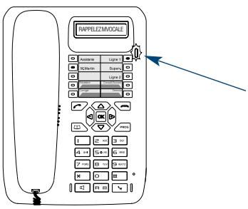 AASTRA M740E - Consulter les messages reçus - 1