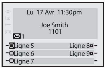 AASTRA 480I IP SIP PHONE - Touches afficheur comme touches de ligne/de fonctions d'appe! - 1