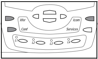 AASTRA 480I IP SIP PHONE - Touches matérielles - 2